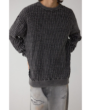 ヴィンテージライクジャガードニット