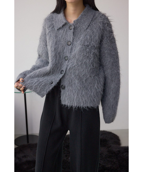 フェイス金釦カーデ｜ミラオーウェンの通販｜&mall（アンドモール