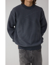 ジグトーンジャガードニット