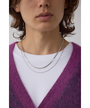 2連チェーンネックレス