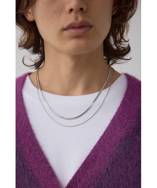 2連チェーンネックレス