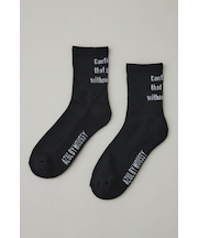 メッセージミドルソックス