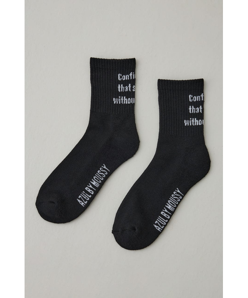 メッセージミドルソックス