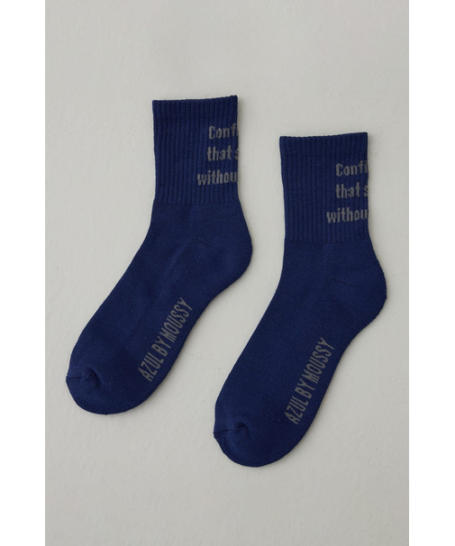 メッセージミドルソックス