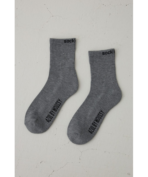 ロゴジャガードミドルソックス