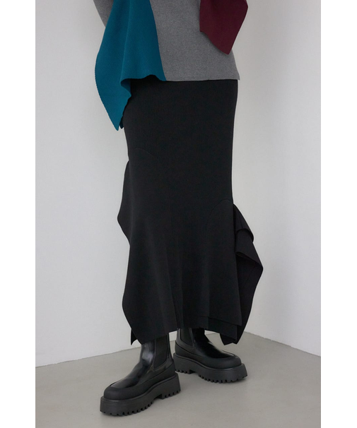 【PLUS】パネルマーメイドスカート