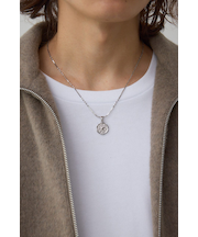 スネークチェーンコインネックレス