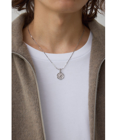 スネークチェーンコインネックレス