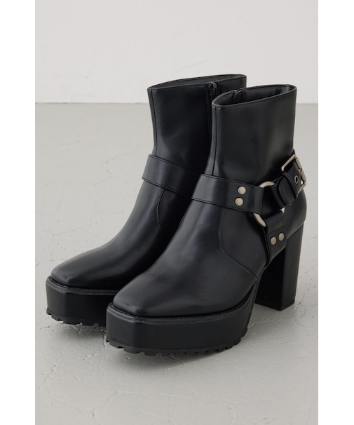 エンジニアプラットフォームショートブーツ