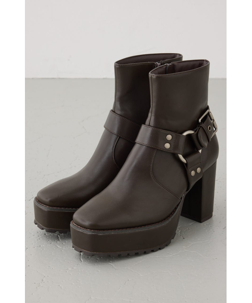 エンジニアプラットフォームショートブーツ