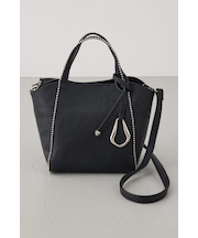 メタルパーツミニトートバッグ