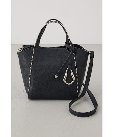 メタルパーツミニトートバッグ