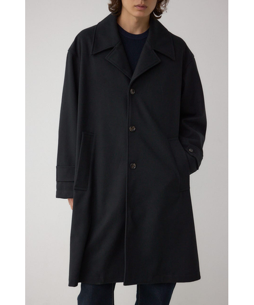 ワイドラペルルーズチェスターコート