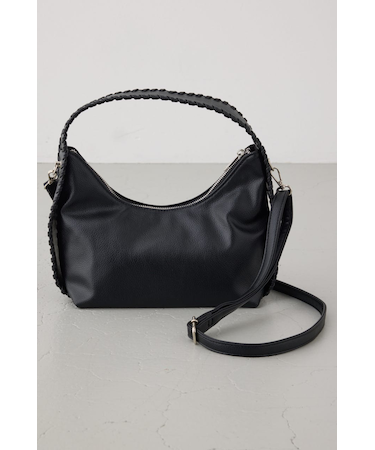 オーバーロックデザインハンドバッグ