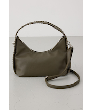 オーバーロックデザインハンドバッグ