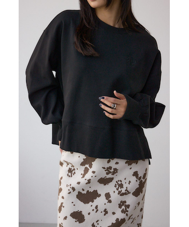 ワンポイントロゴスウェット