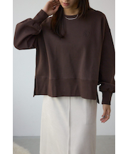 ワンポイントロゴスウェット