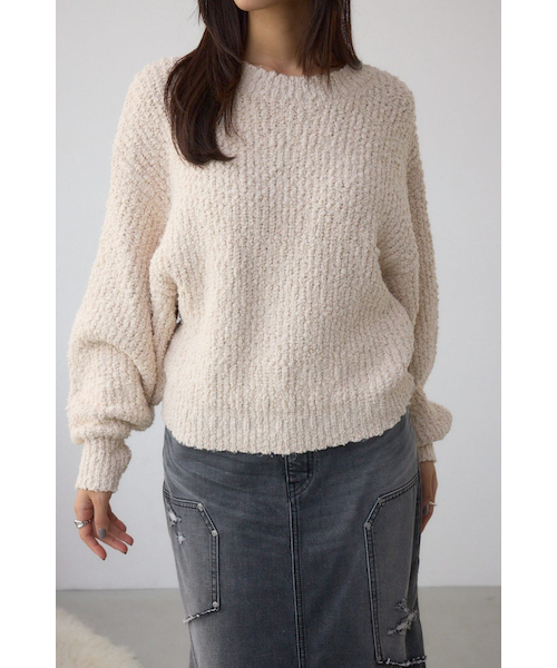 ブークレードルマンニットトップス｜アズールバイマウジーの通販