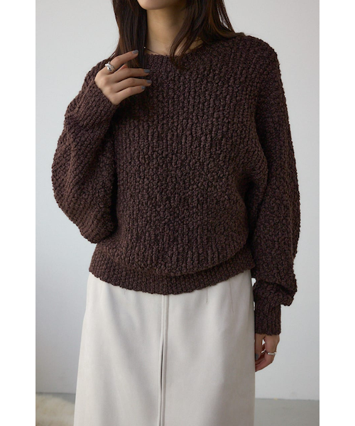 ブークレードルマンニットトップス｜アズールバイマウジーの通販