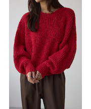 ブークレードルマンニットトップス