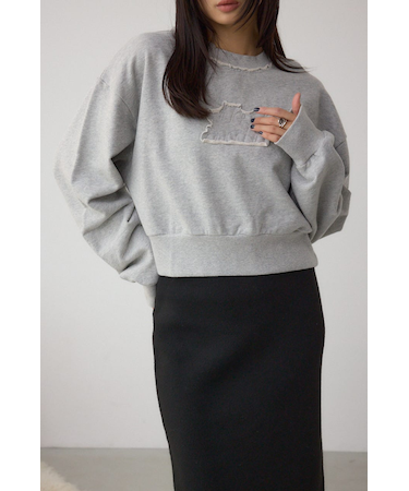 パッチロゴルーズスウェット