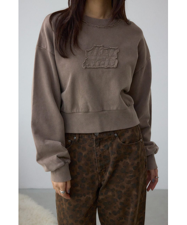 パッチロゴルーズスウェット