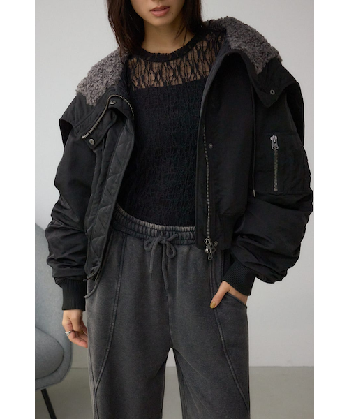 N-2B フライトジャケット｜アズールバイマウジーの通販｜&mall（アンド