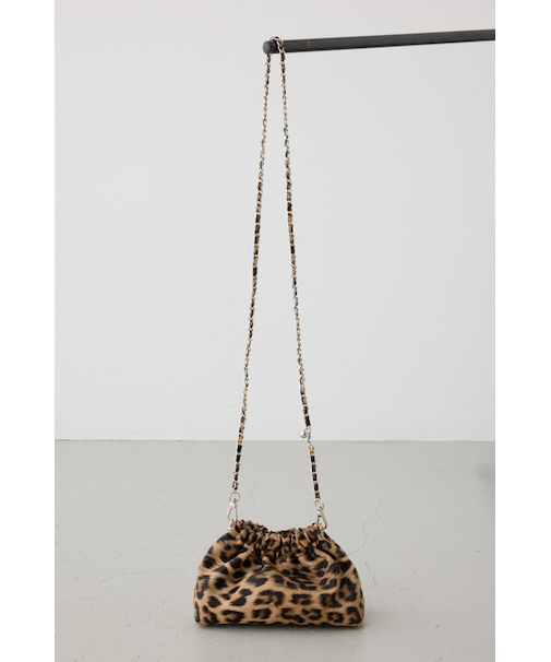 メタルチェーンポシェットバッグ