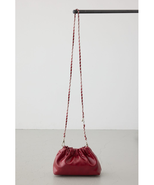 メタルチェーンポシェットバッグ