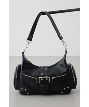 ワイドベルトボックスポケットバッグ