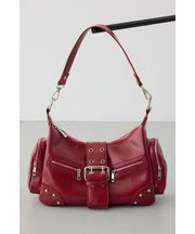 ワイドベルトボックスポケットバッグ