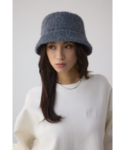 ミックスシャギーバケットハット