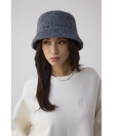 ミックスシャギーバケットハット