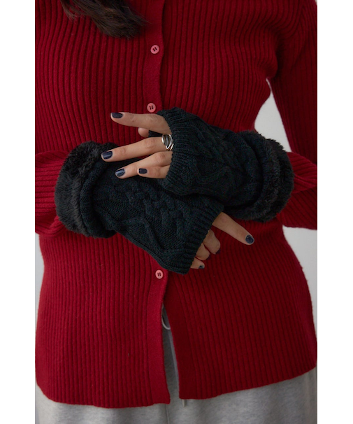 ニットハンドウォーマー