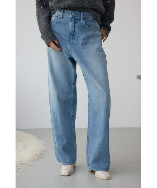 L／B ライトオンスカーブデニム ショート丈