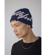 LOGOデザインニット帽