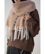 マルチデザインフラッフィーロングマフラー