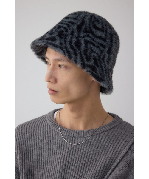 ハピしゃぶ ゼブラ柄シャギーバケハ｜アズールバイマウジーの通販｜&mall（アンド