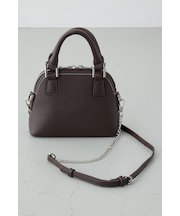 ダブルジッパーミニバッグ