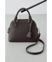 ダブルジッパーハンドバッグ