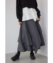 【PLUS】レイヤードスカート