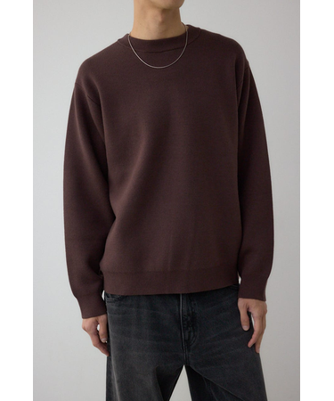 裏シャギーボアニットトップス