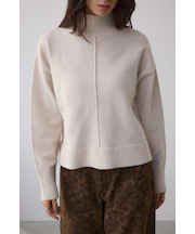 アソートカラーハイネックニットトップス