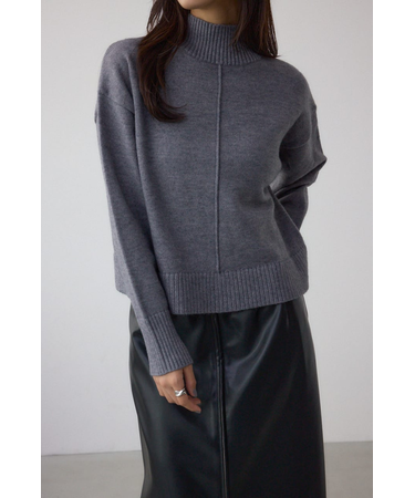 アソートカラーハイネックニットトップス