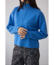 アソートカラーハイネックニットトップス