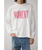 MOMENTグラフィックロンTEE