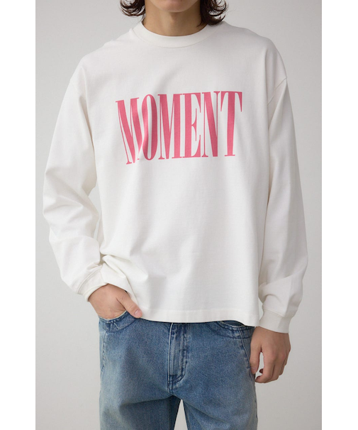 MOMENTグラフィックロンTEE
