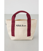 ロゴ刺繍ミニトートバック