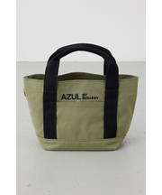 ロゴ刺繍ミニトートバック