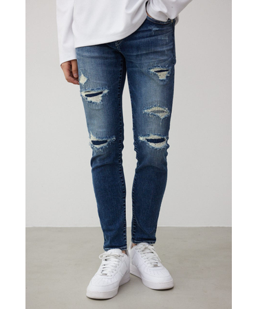 AZUL DENIM リペアスキニー